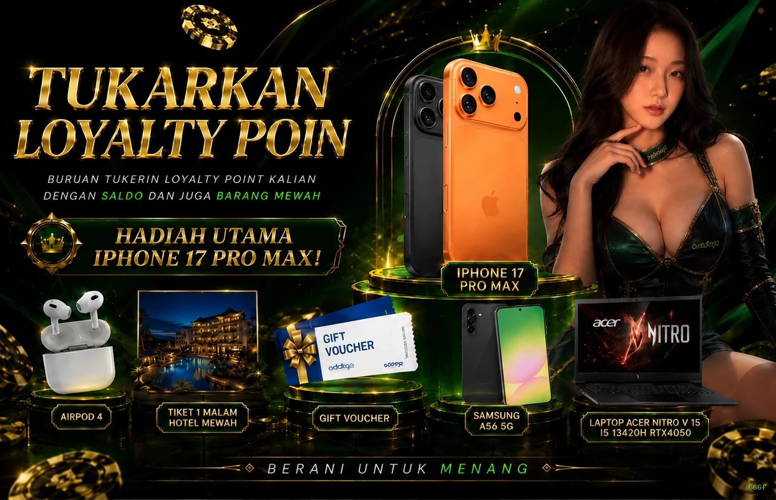 666f Memperkenalkan Permainan Slot yang Menarik